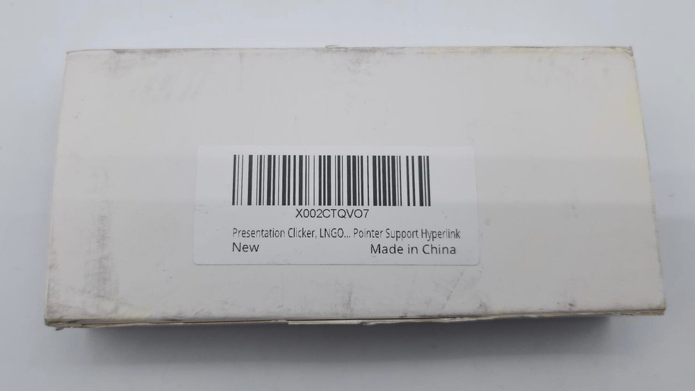 LNGOOR USB Presentation Clicker Pointer Support Hyperlink Open Box