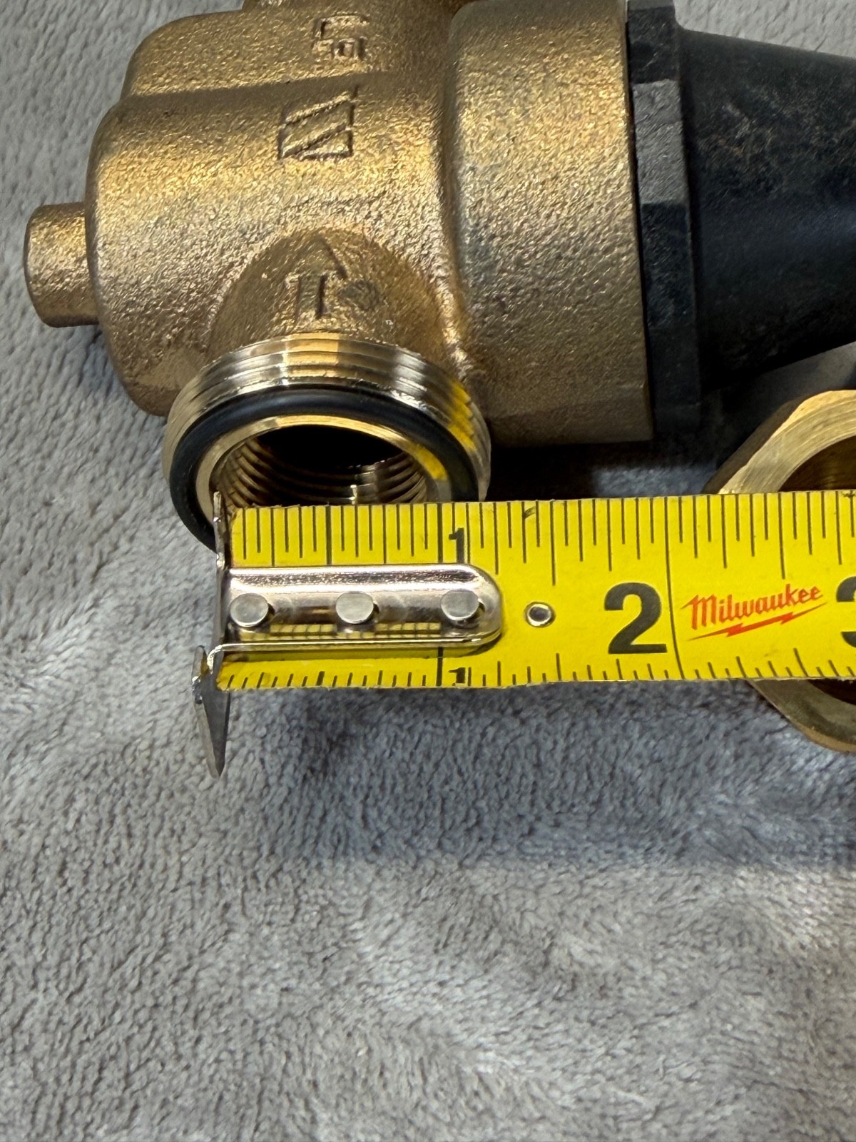 Watts 3/4 LFN45BM1 Valve, 3/4" Pressure Reducing with one union