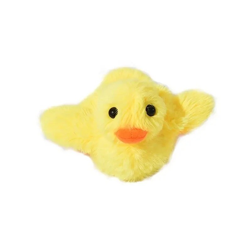 Interactive Flapping Duck Cat Toy | Electric Plush Bird Vibration Sensor Toy