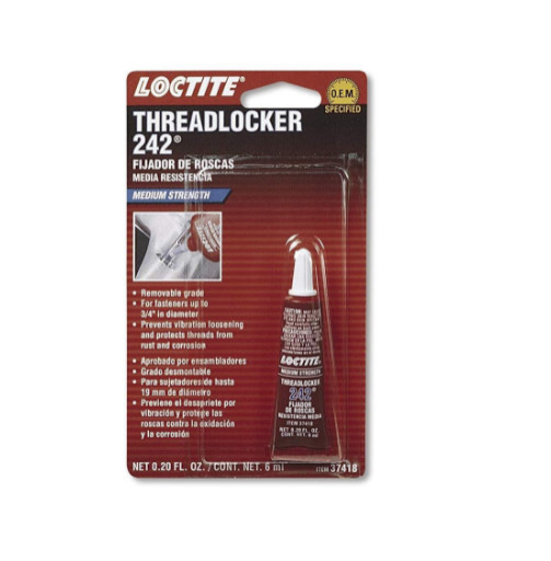 Loctite Threadlocker 242 Medium Strength - #PM37418