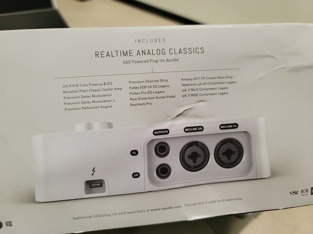 Universal Audio Apollo Solo 2x4 Interface Heritage Edition WIN / MAC GRADE A