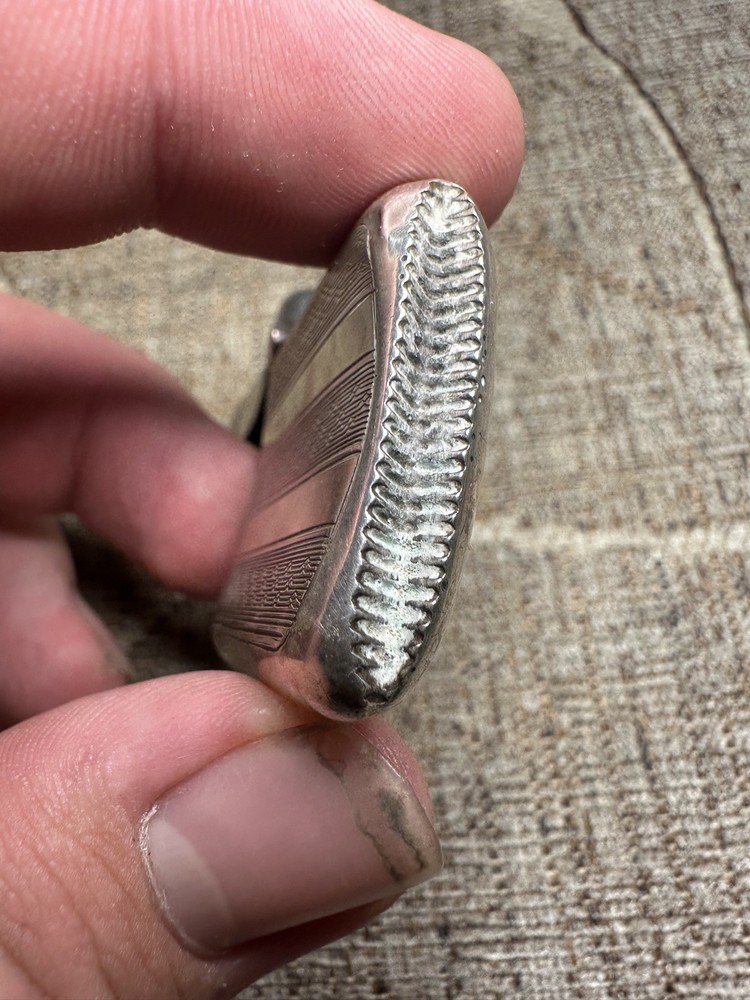 ANTIQUE STERLING SILVER VESTA CASE