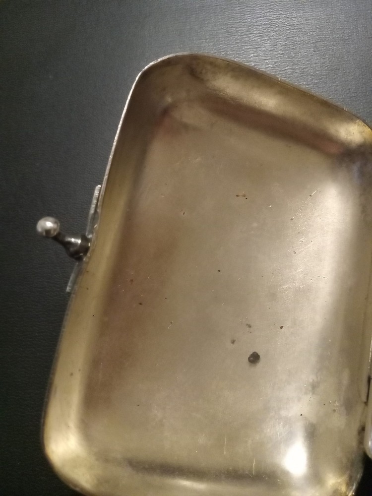 Antique Derby Silver Co Silverplated Soap Case