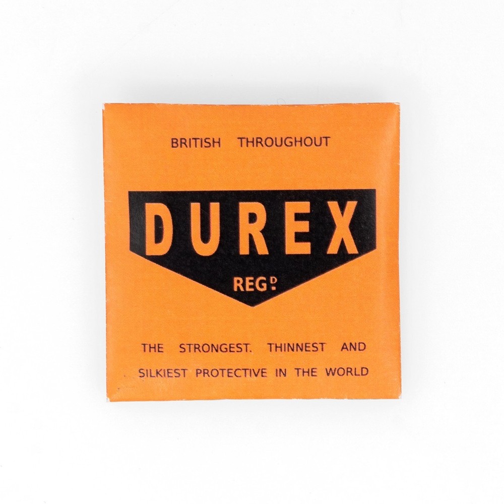 WW2 British Durex Prophylactics Condom - Only Packaging