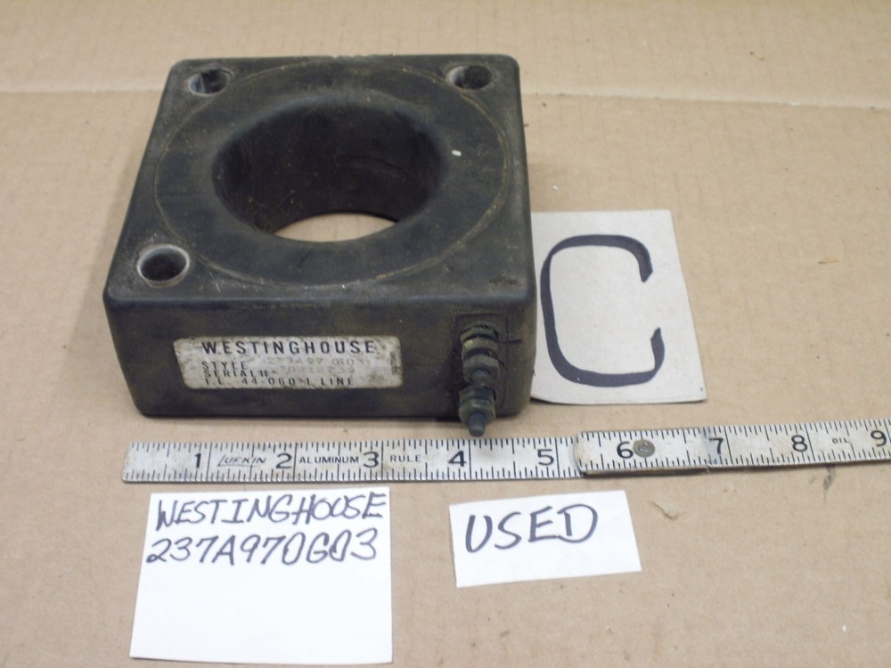 Crompton, Midwest, Westinghouse Current Transformers, New & Used