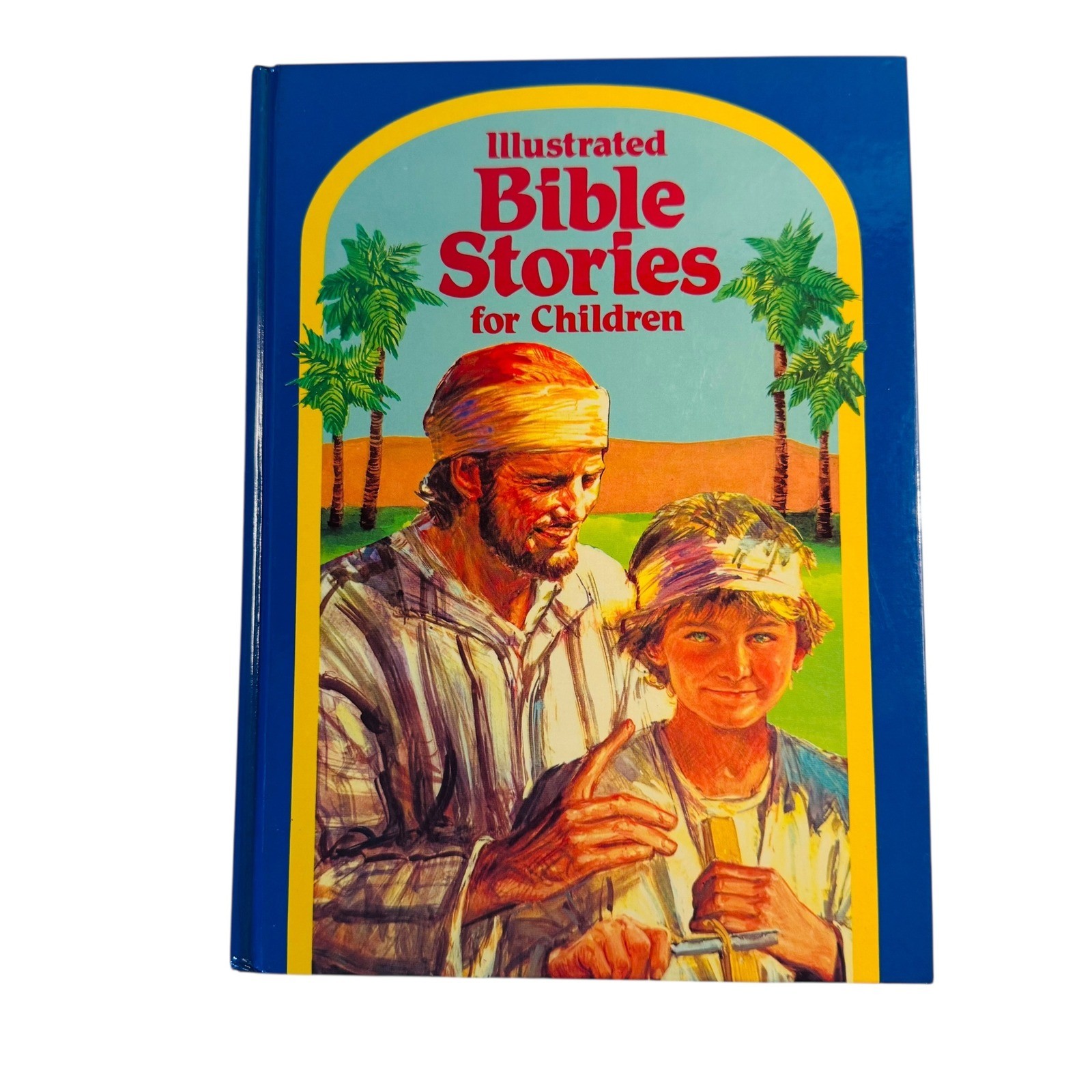 Illustrated Bible Stories for Children Hardcover Book and 2 Audio Cassettes