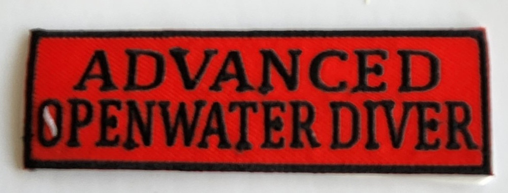 SCUBA DIVING - Advanced Openwater Diver Patch