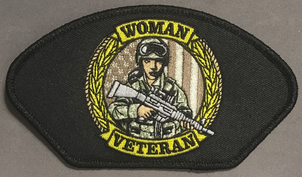 Woman Warrior hat patch