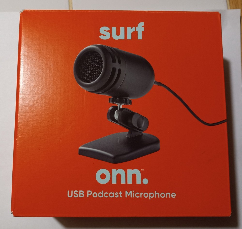 Onn. Surf USB Podcast Microphone - PC & Mac
