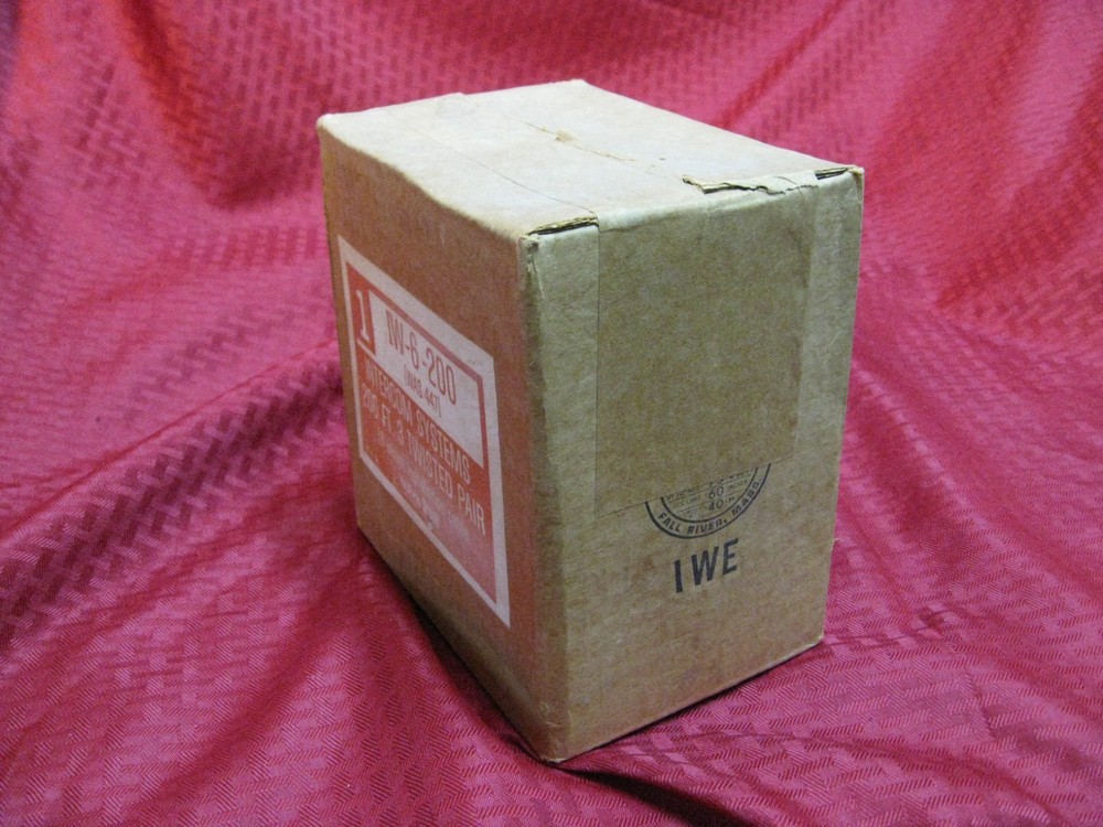NuTone Scovil Intercom Systems IW-6-200 6 Wire Installation Cable 200 Ft Spool
