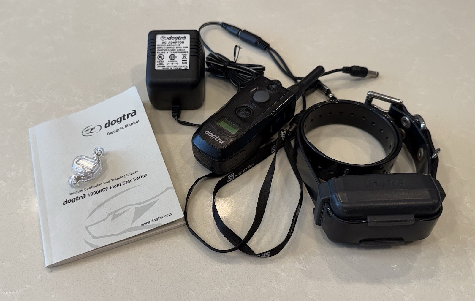 Dogtra 1900NCP Field Star, Remote Controlled Dog Training Collar, NEW BATTERIES