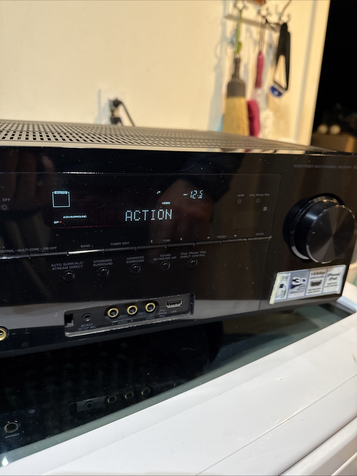 Pioneer VSX-1021-K Audio/Video Multi-Channel Receiver Home Theater 7.1