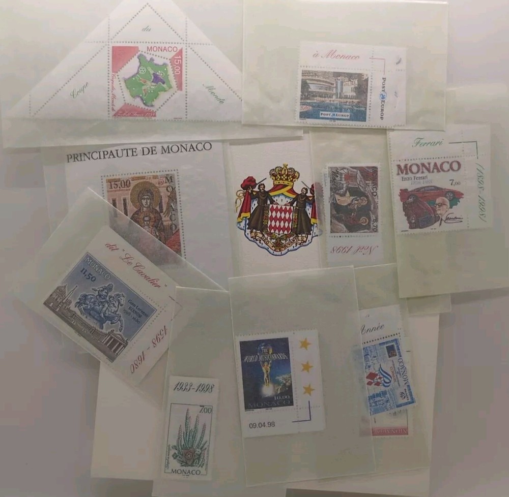 1998 Monaco Stamp Set MNH/OG
