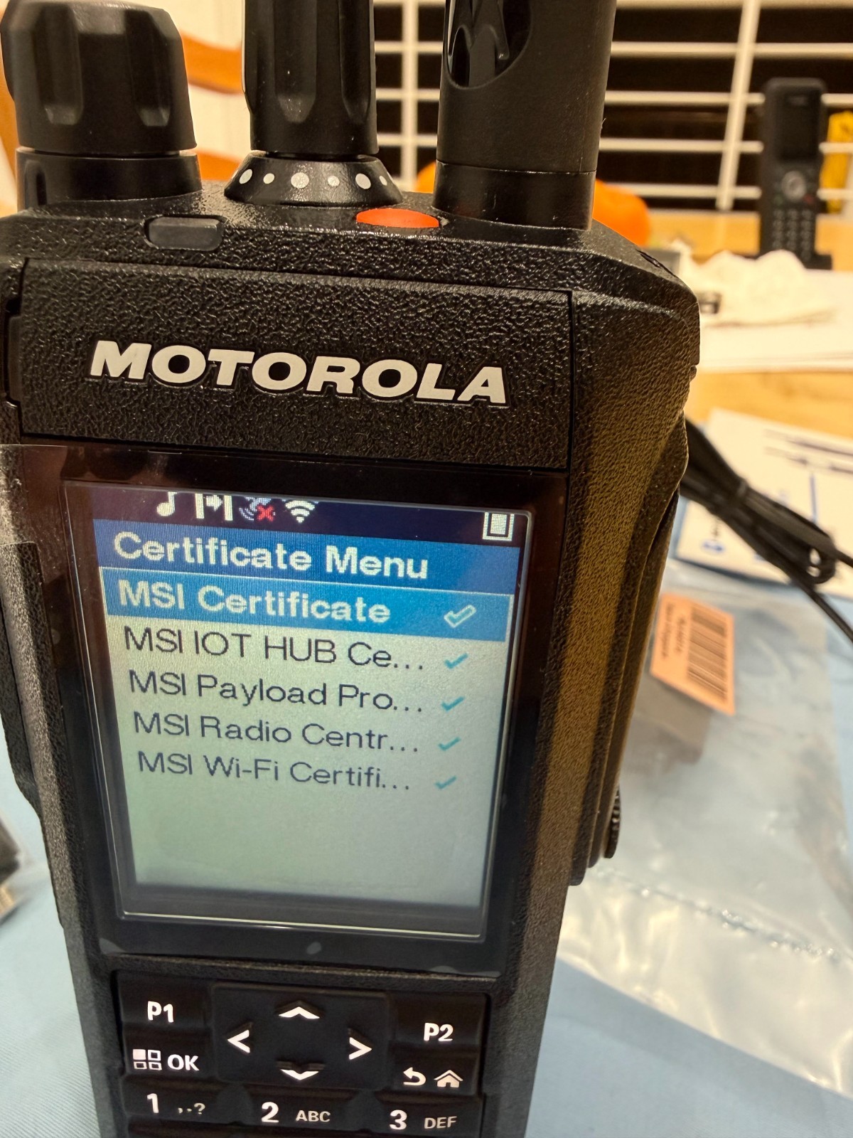 Motorola Solutions R7 VHF (Enabled) 136-174Mhz FPP FKP WIFI BT GNSS (NA Region)