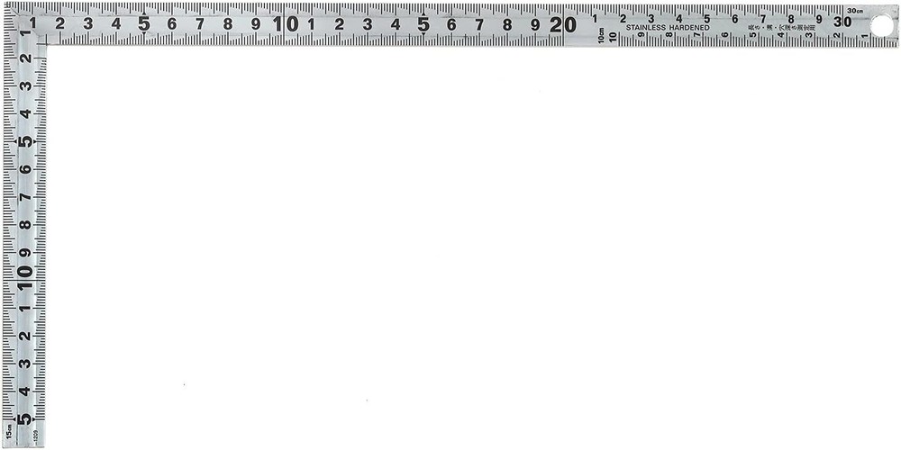 SK CARPENTER SQUARE SILVER 30cm SDD-30CKD