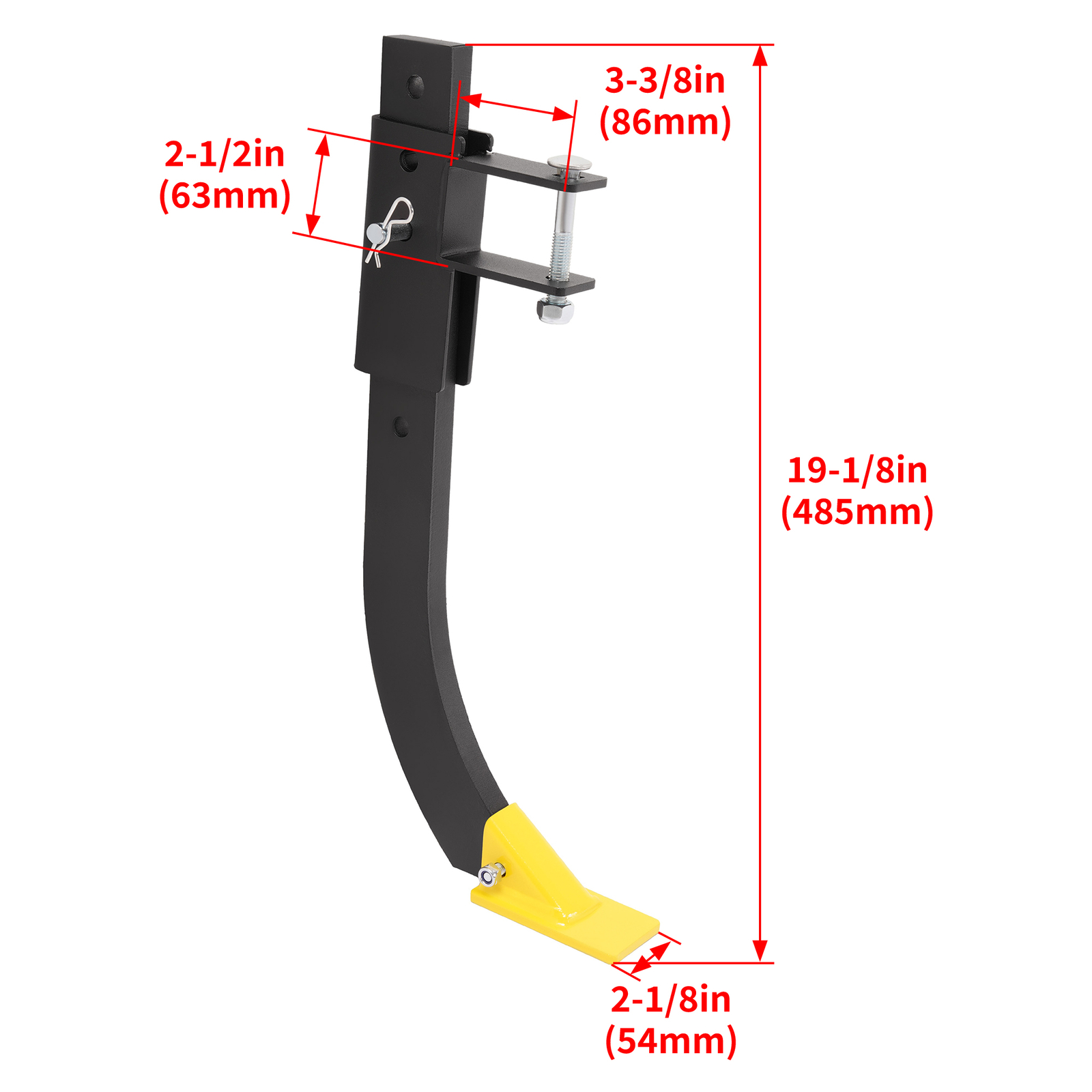 Detachable Cultivator Manual Implement Lift 6PCS Scarifier Shanks For ATV/UTV