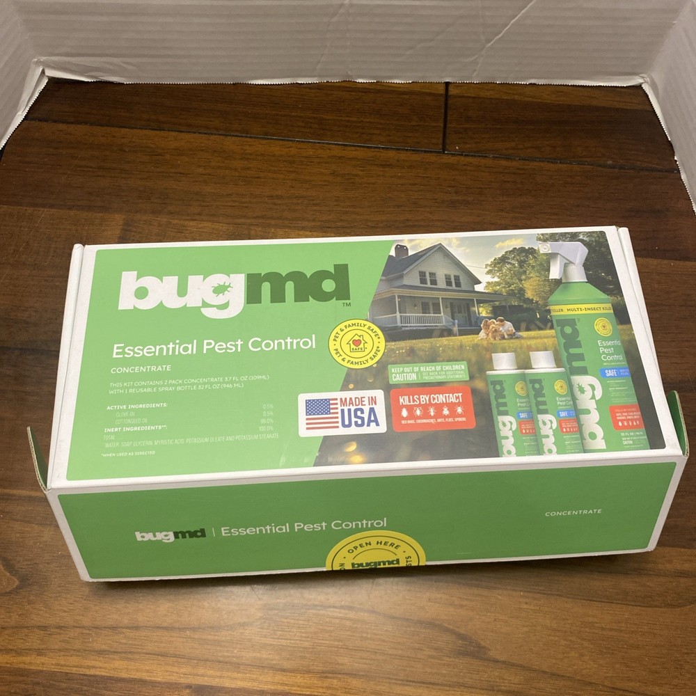 BugMD Essential Pest Control Starter Assembly for Ants, Ticks, Fleas