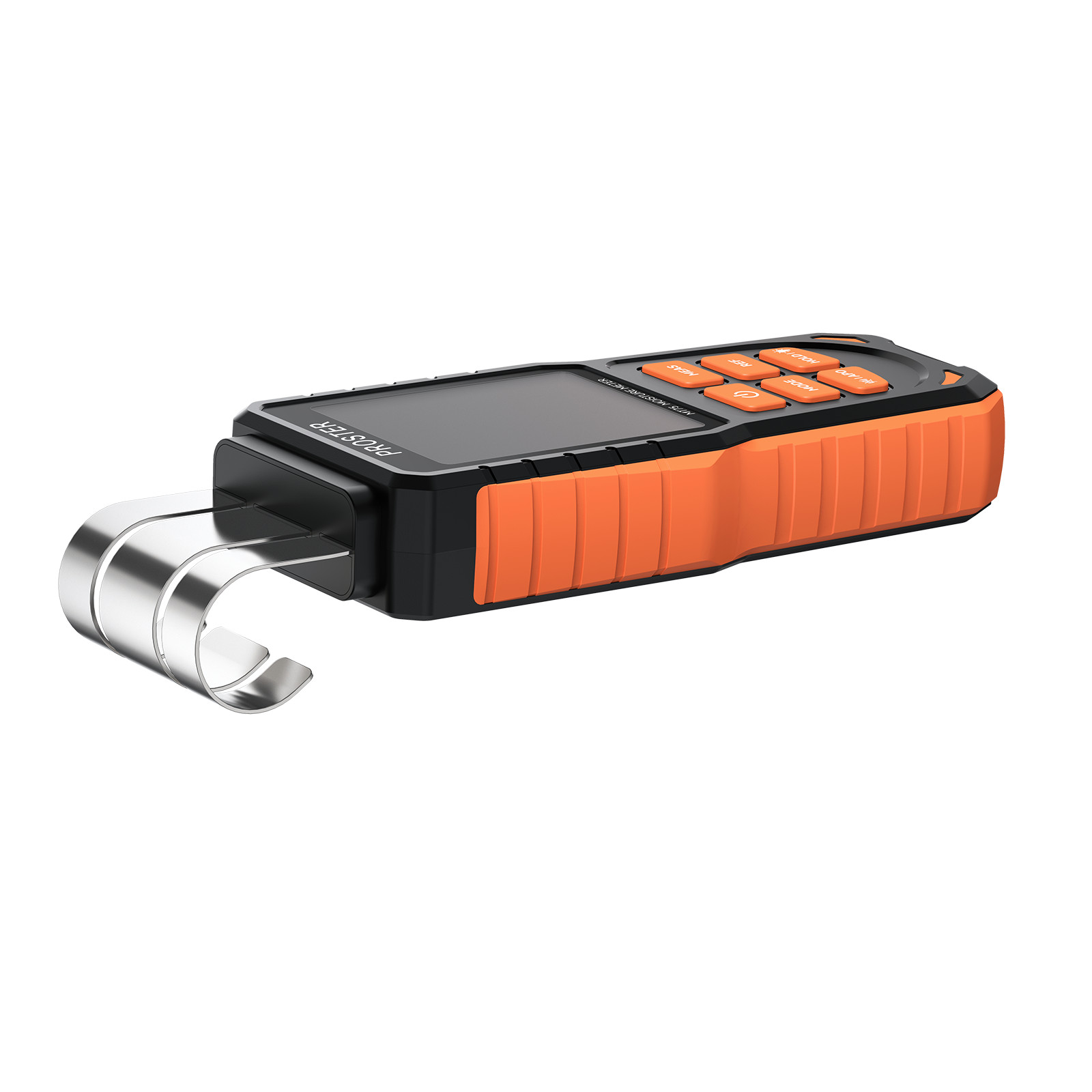 Proster Pinless Moisture Meter Wall Firewood Masonry Concrete 5Modes Damp Tester