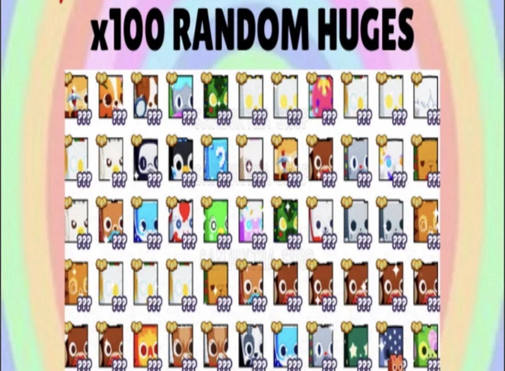 Pet Simulator 99 100x Random Huges