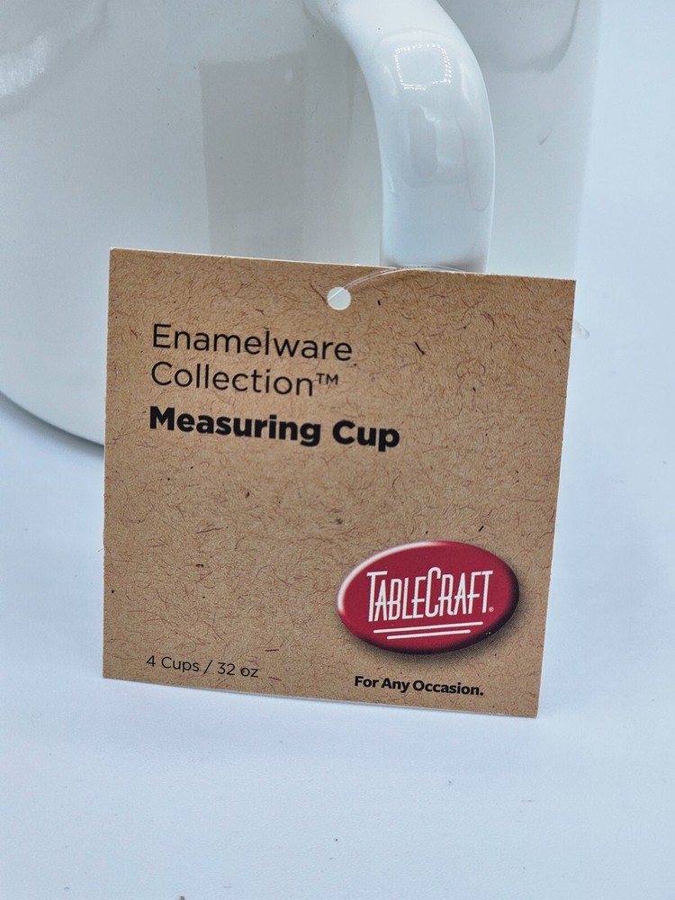 TableCraft Enamelware Collection Measuring Cup 4 Cup