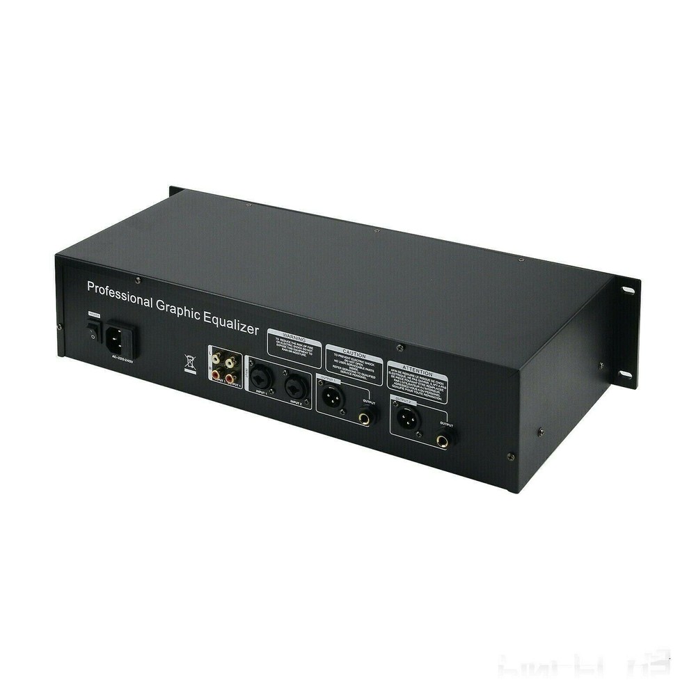 220VTKLT2531 Professional Graphic Equalizer Audio Processor Two 31-Band Spectrum