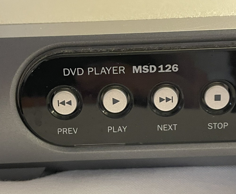 Magnavox DVD Player MSD126 No Remote Control