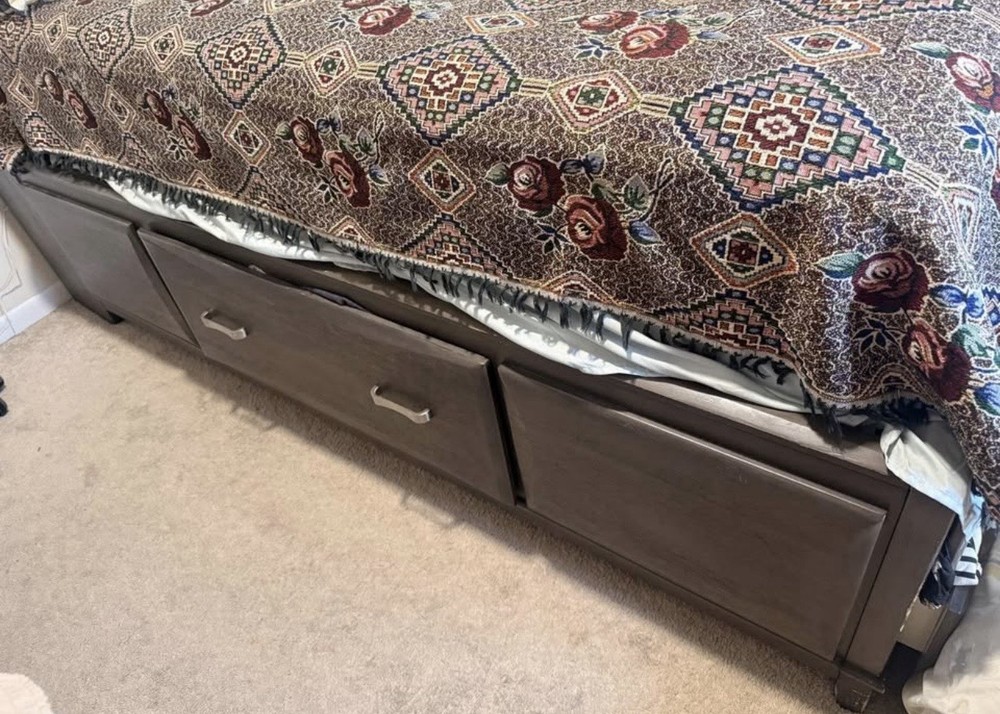 Full size ashley bed