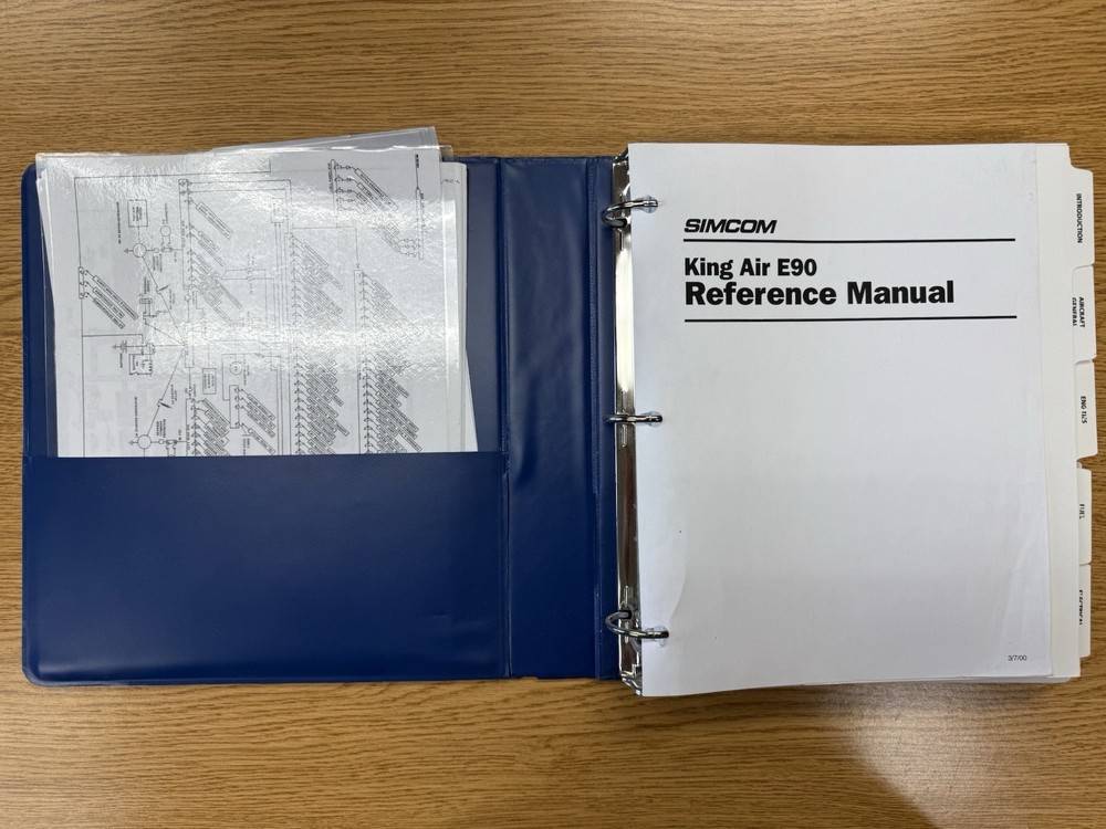 Simcom - King Air E90 Flight Training Manual