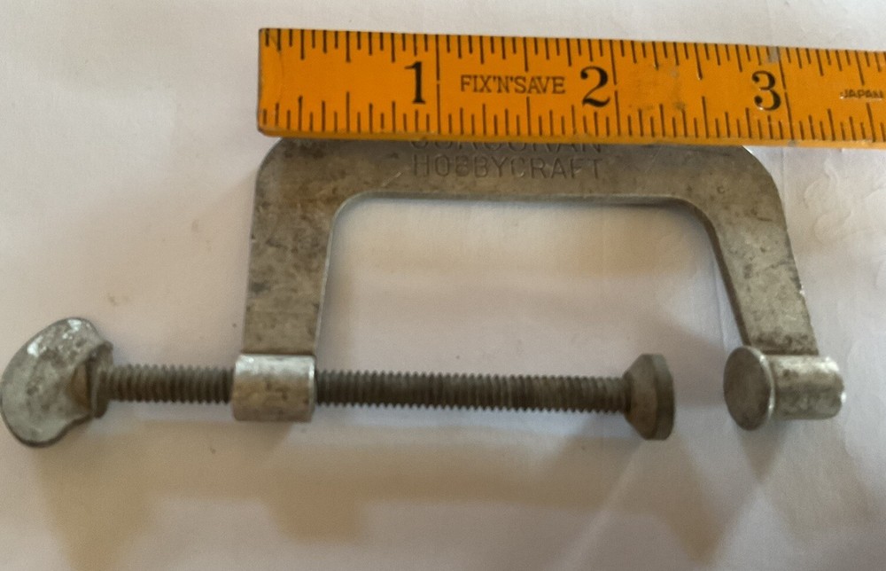 small Corcoran hobby craft C clamp used