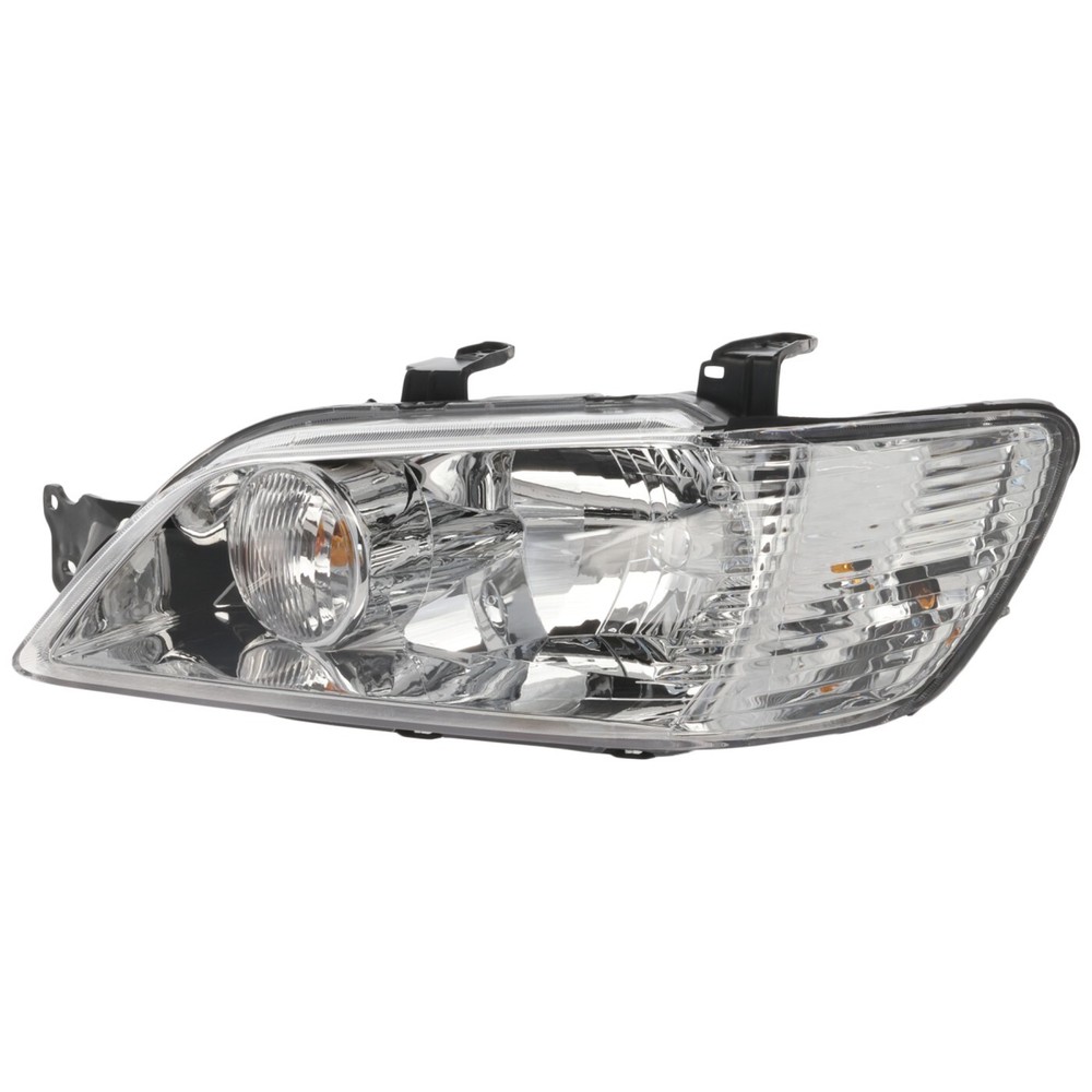 Headlight Set For 2002-2003 Mitsubishi Lancer Left and Right With Bulb 2Pc