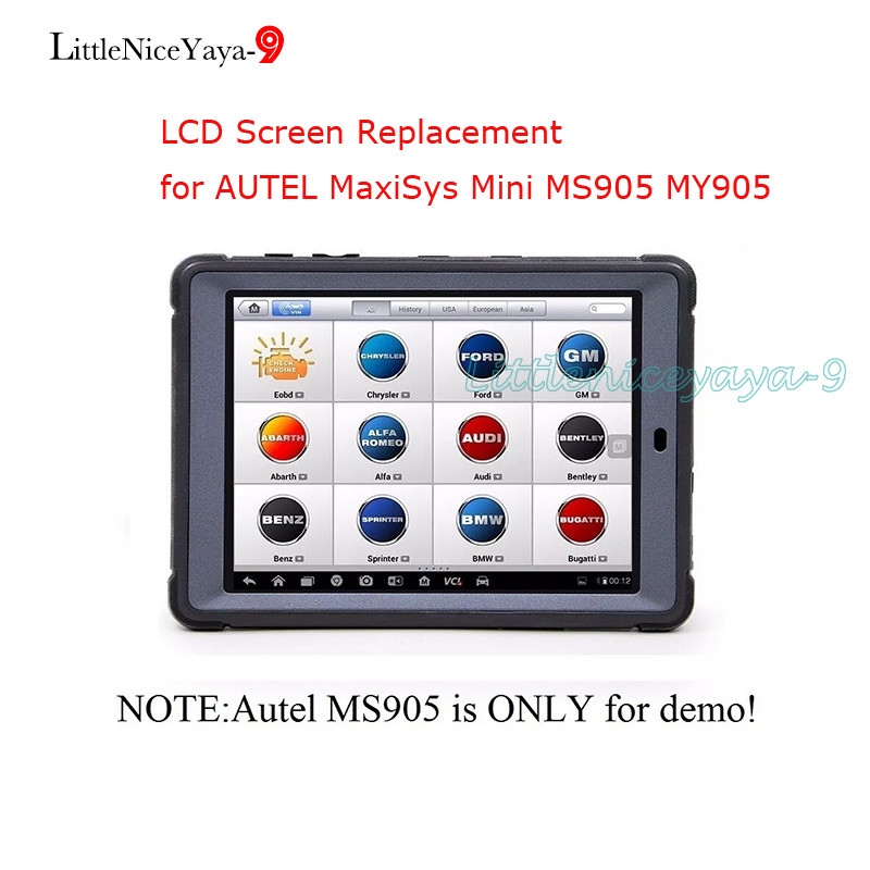 LCD Screen Replacement for AUTEL MaxiSys Mini MS905 MY905