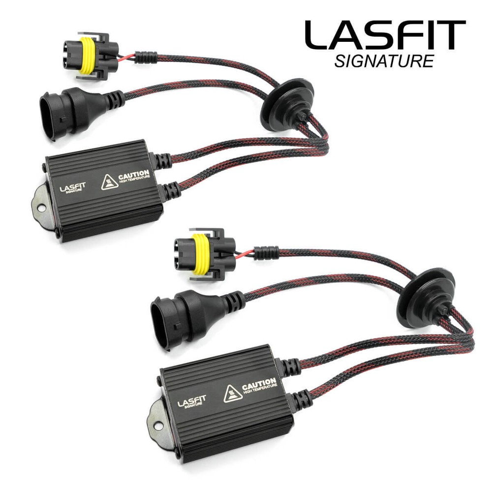 LASFIT H11 LED Bulbs Canbus Decoder Error Free Warning Canceller Anti Flicker