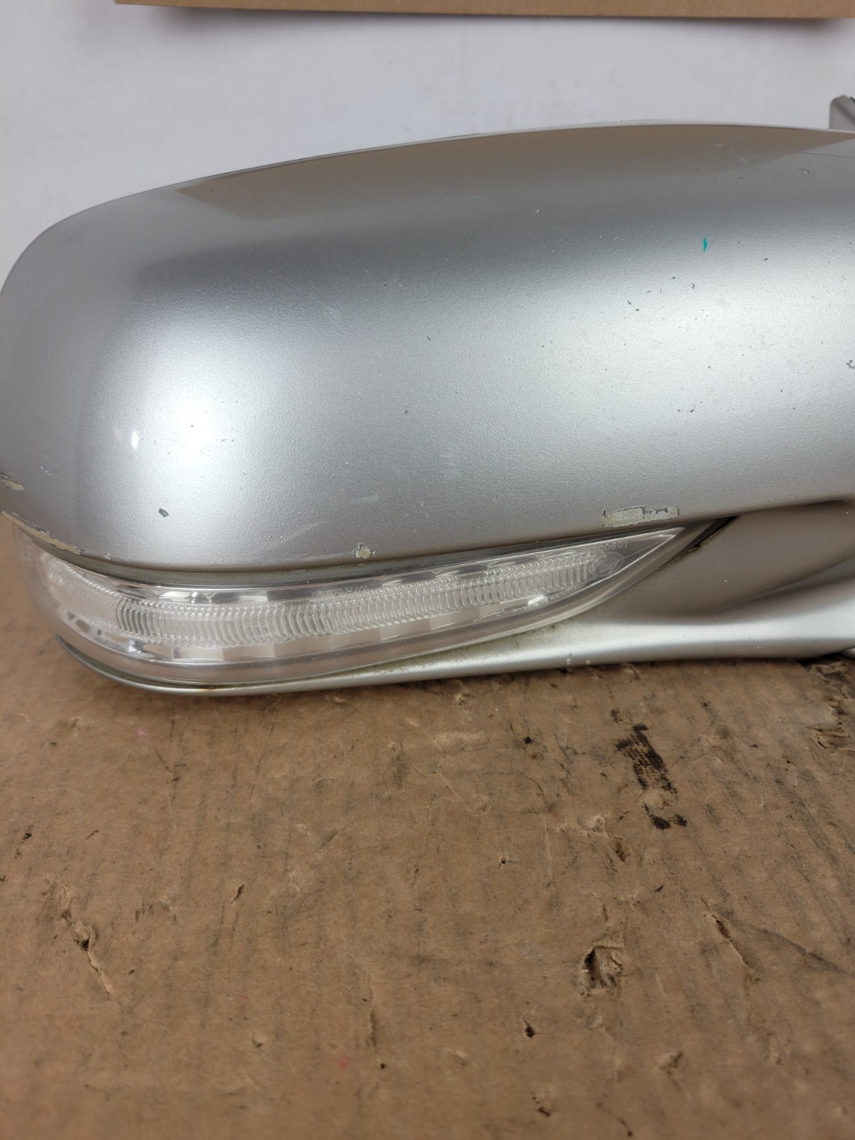 09 - 14 ACURA TL PASSENGER EXTERIOR DOOR MIRROR NH743M PALLADIUM METALLIC SILVER