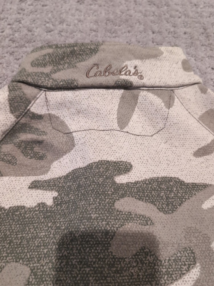 Cabelas Outfitter Camo Merino Wool Jacket Medium Excellent!