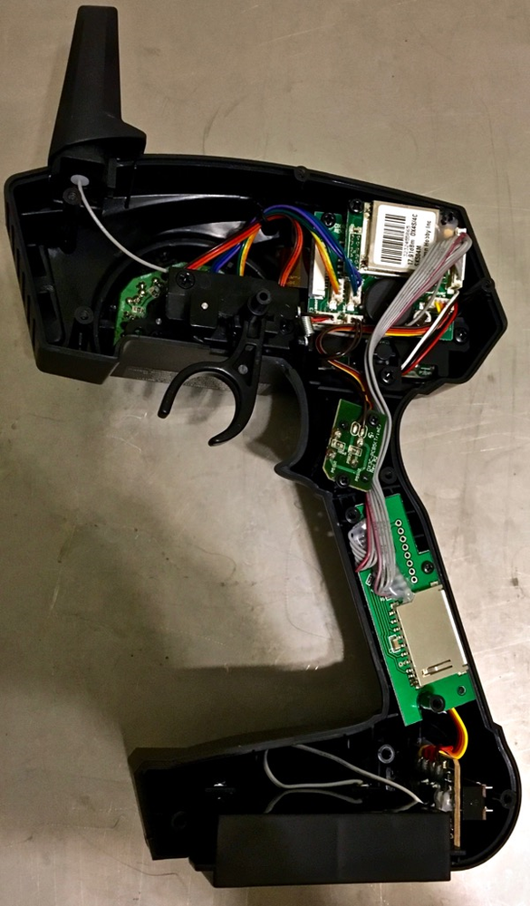 Spektrum DX3C, DX4C, DX2s, DX3s Roller Sensor switch with Button Part #DX3C-PCB2