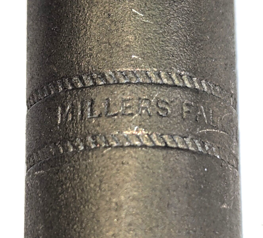 Vintage Carpenter Tool MILLER FALLS CO. push drill