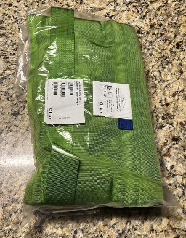 Liko Model 45 Hygiene Sling with Safety Belt Size Large 174-264 Lbs