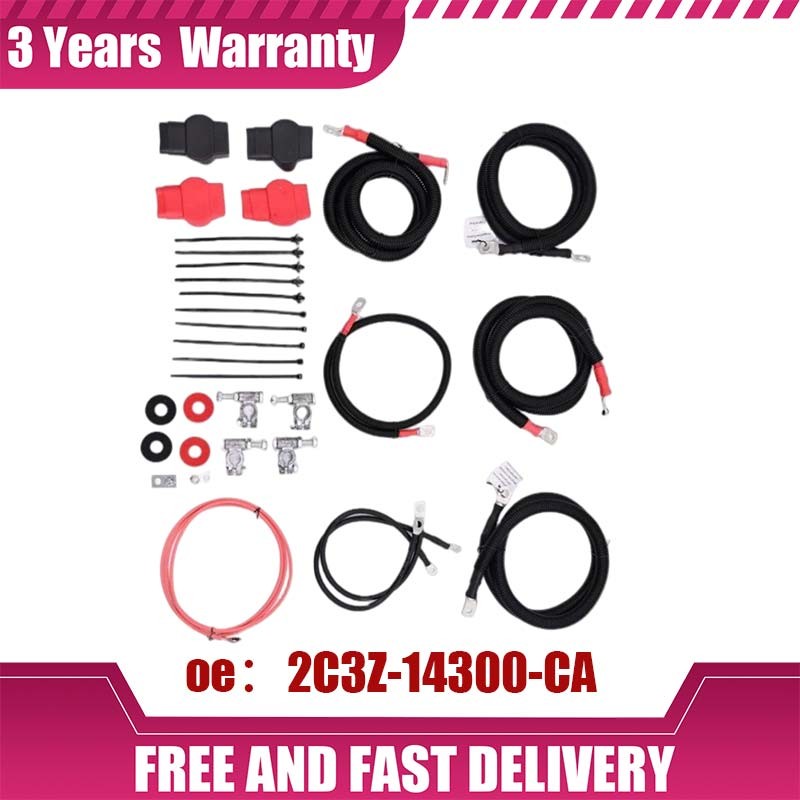 For 1999-2003 Ford Superduty F250/F350/Excursion 7.3L Diesel Battery Cables Kit