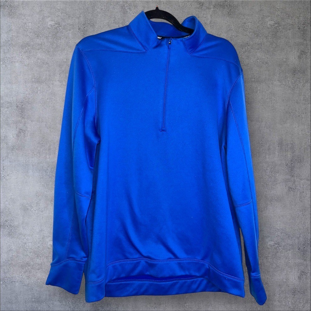 Nike Golf Blue Zip Up Sweater