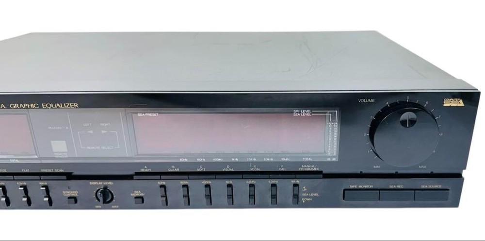 Victor SEA-M770 Graphic Equalizer Spectrum Analyzer Audio Component Tested