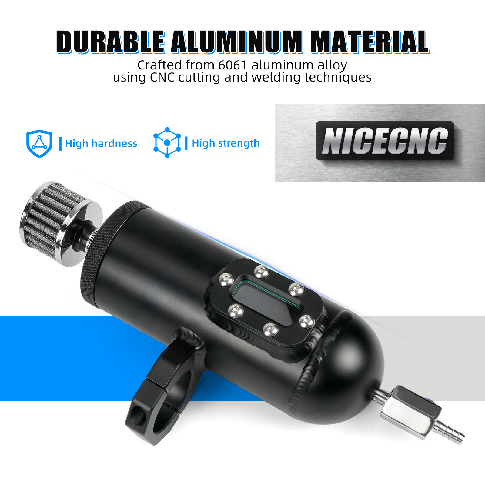 NICECNC Catch Can Oil Tank Kit For Can-Am Maverick X3 Max R RR Turbo DPS 2017-23