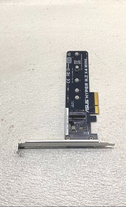Asus Accessory Hyper M.2 X4 Mini Card (Untested)
