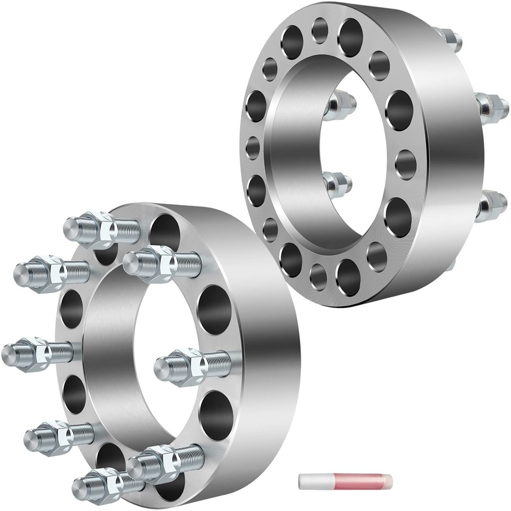 2 Inch Wheel Spacers 8x6.5 Bolt Pattern Adapters for Trucks