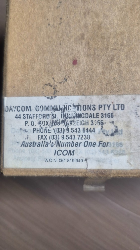 KENT Single Paddle Morse Key Kit, ICOM Australia, Brand New