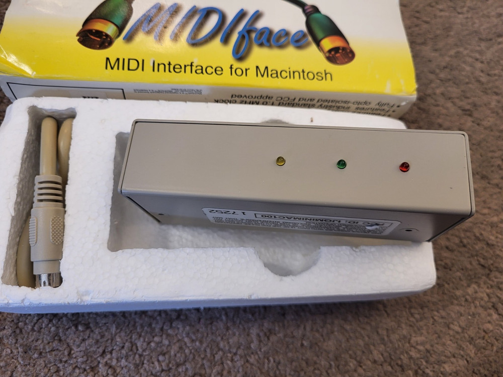 Altech Systems Midiface Ex Midi Interface for Macintosh