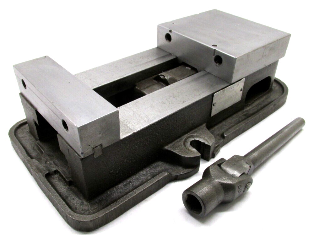 KURT ANGLOCK 6" MILLING MACHINE VISE w/ HANDLE - #D60