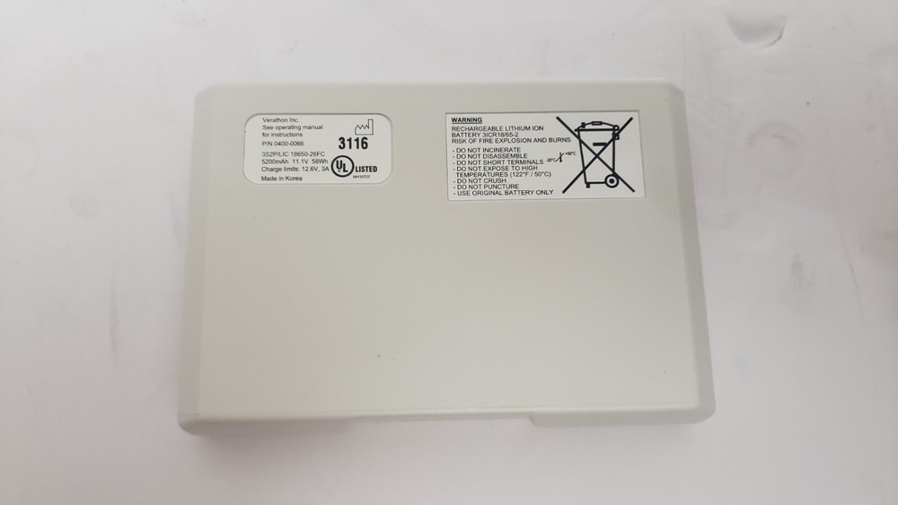 Verathon BVI9400 BladderScan Battery Wireless Scan