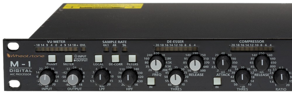 Wheatstone Vorsis M-1 AES Digital 96KHz Voice Processor Preamp Compressor M1