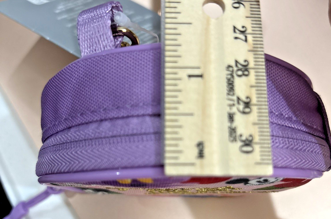 Disney Parks Purple Coin Purse Round You had me at Disney World Zippered New 🌟