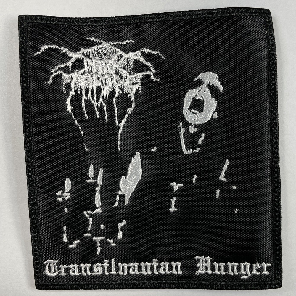 DARK THRONE TRANSILVANIAN HUNGER EMBROIDERED PATCH